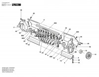 Allett F 016 800 074 Scarifier 14\" Cassette Spare Parts